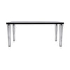 Kartell Top Top Top Glass 190x90 cm, sort