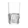 Kartell Trama Set Of 4 Long Drink Glasses, Crystal