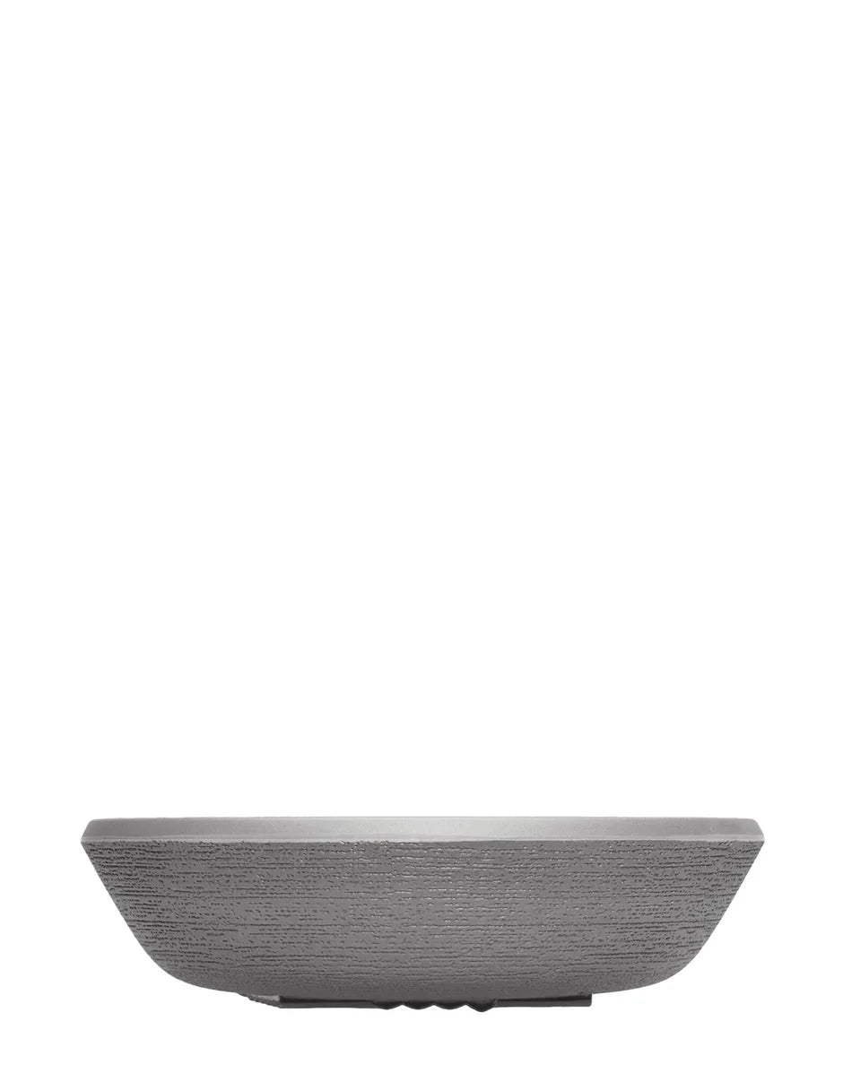 [product_category]-Kartell Trama Set Of 4 Soup Plates, Charcoal-Kartell-8058967255478-01517NA-KAR-2