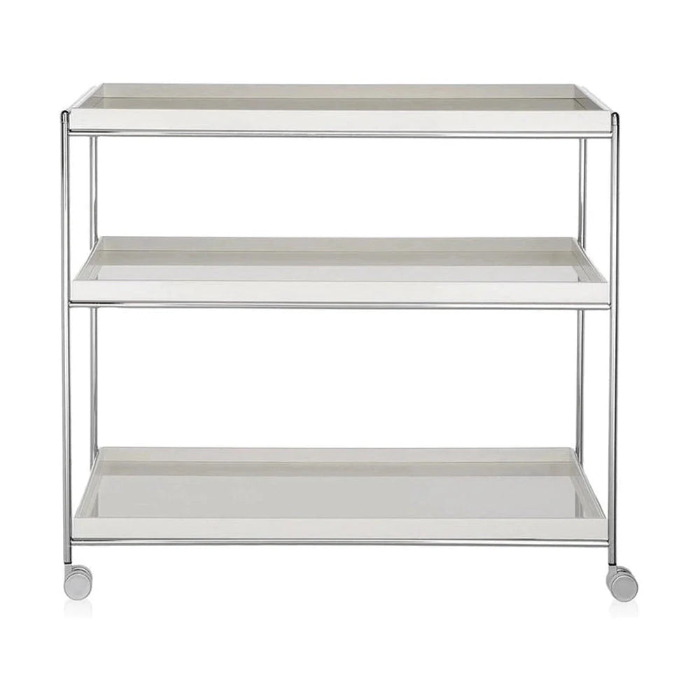 [product_category]-Kartell Trays Trolley, White-Kartell-8058967043396-0441603-KAR-1