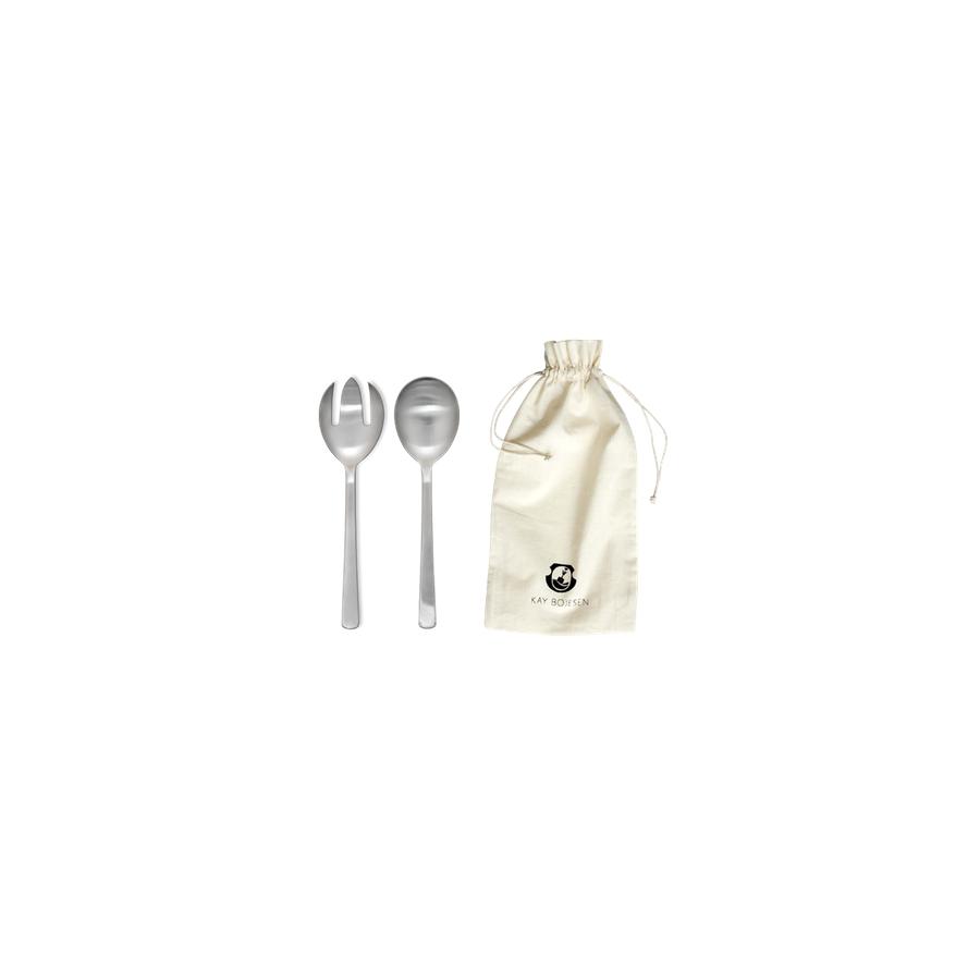 [product_category]-Kay Bojesen Grand Prix Gift Set Salad Set Matte, Small-Kay Bojesen ApS-5711168001048-104-KAY-2