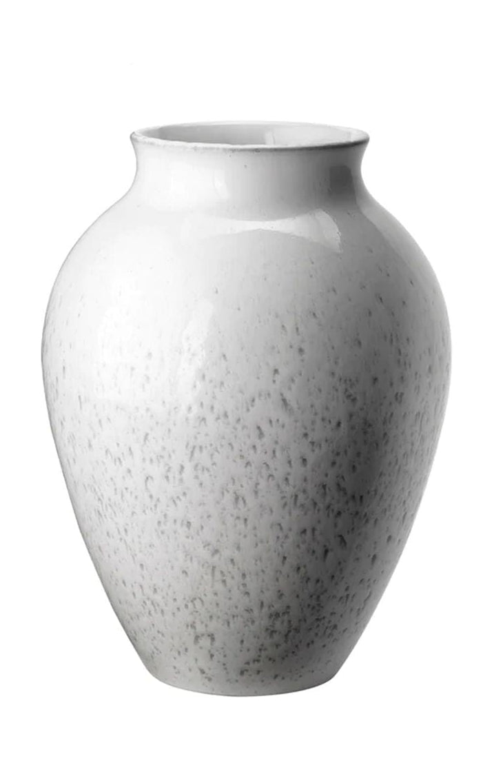 [product_category]-Knabstrup Keramik Vase H 27 Cm, White/Grey-Knabstrup Keramik-5713959010062-1006-KNA-1