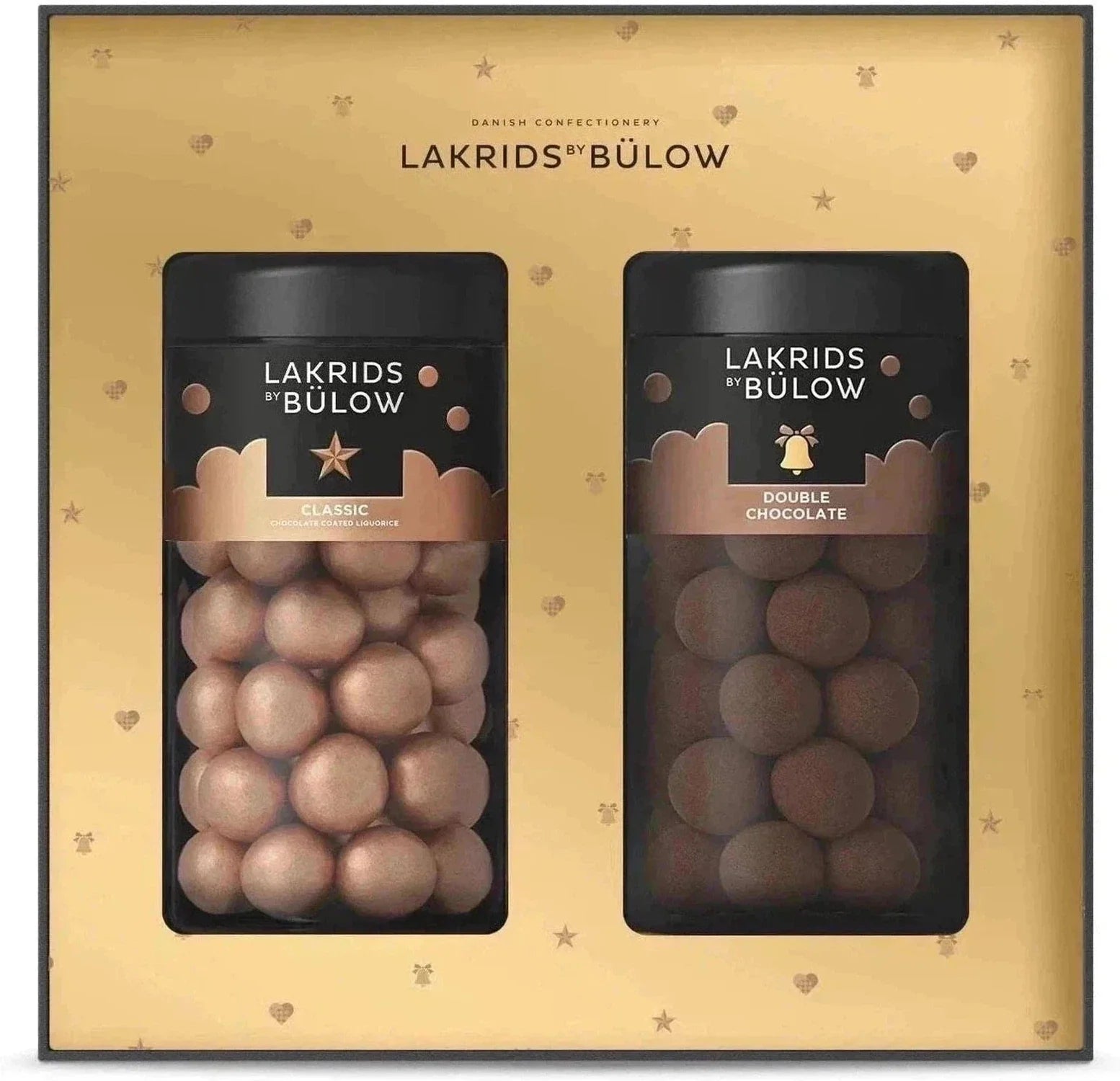 Lakrids By Bülow Vinter Sort Boks Klassisk Karamel/Dobbelt Chokolade, 590g 