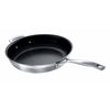 Le creuset stegepande med non-stick belægning og hjælpehåndtag 3-lag rustfrit stål, 28 cm