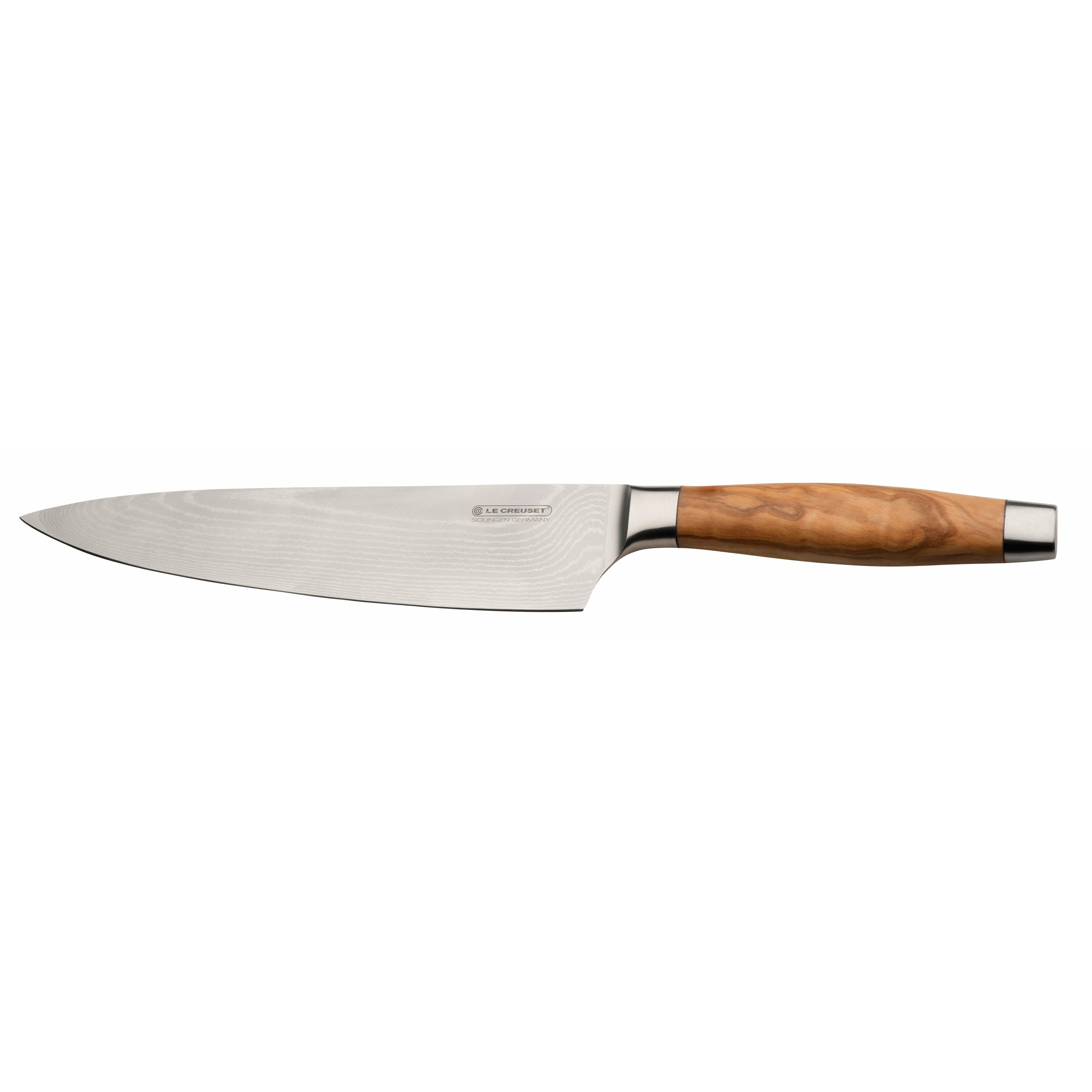 [product_category]-Le Creuset Chef's Knife Olive Wooden Handle, 20 Cm-Le Creuset-630870147491-98000320000200-LEC-1