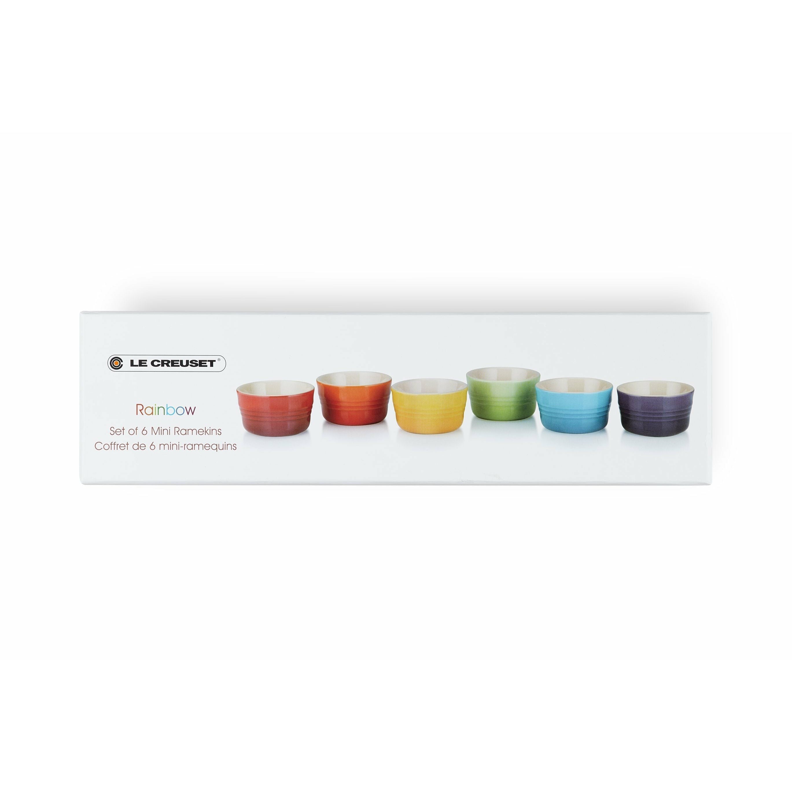 [product_category]-Le Creuset Mini Moulds Rainbow Set Of 6-Le Creuset-843251156443-79134108359030-LEC-5