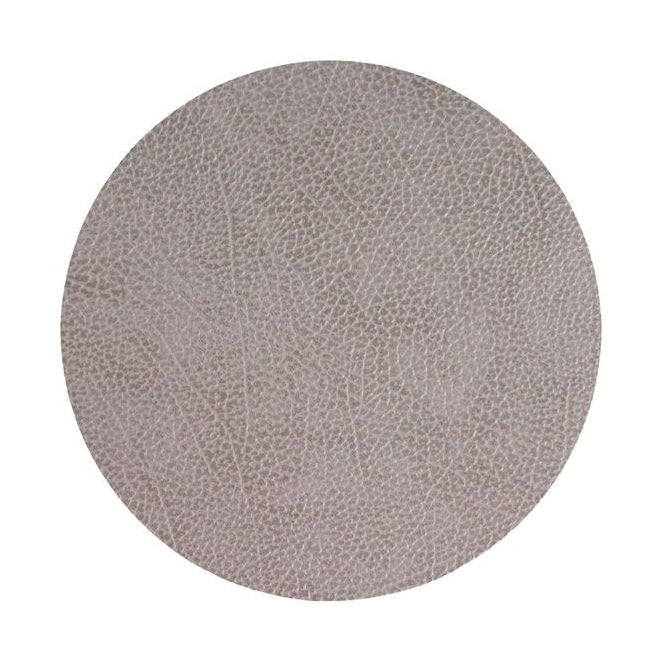 [product_category]-Lind Dna Circle Glass Coaster Hippo Leather, Anthracite Grey-Lind DNA-5711590992570-98862-LIN-1