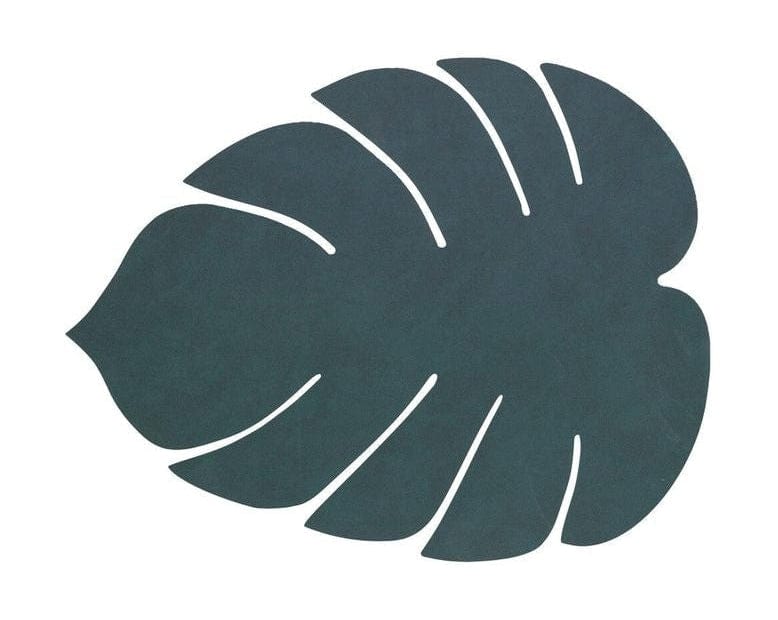 [product_category]-Lind Dna Leaf Placemat Nupo Leather S, Dark Green-Lind DNA-5711905518211-989959-LIN-1