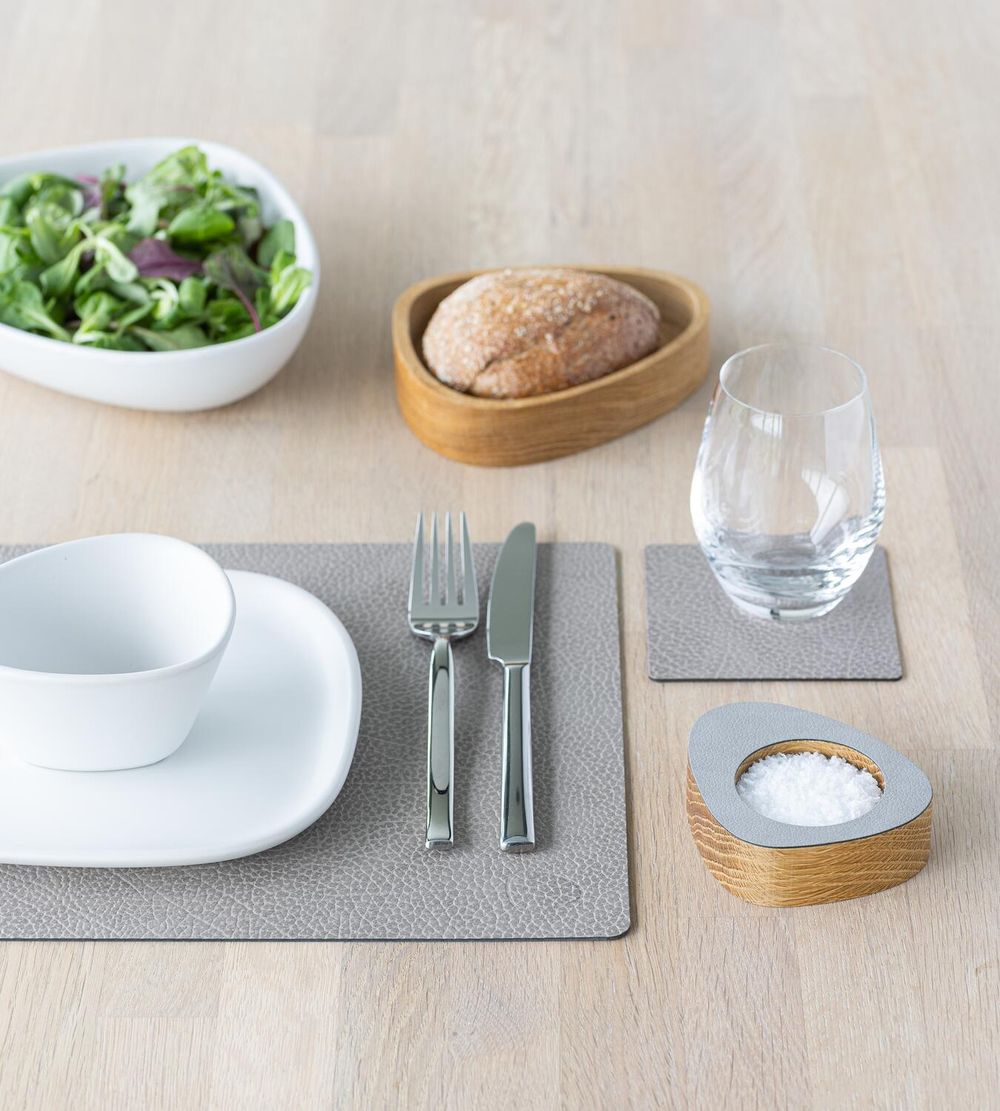 [product_category]-Lind Dna Square Placemat Hippo Leather M, Warm Grey-Lind DNA-5711590999784-991593-LIN-3