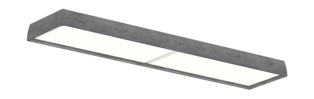 [product_category]-Louis Poulsen Lp Slim Box Semi Recessed Ceiling Lamp 3165 Lumens Dali, Dark Aluminium-Louis Poulsen-5714693492060-5741104668-LOU-1