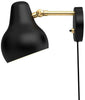 Louis Poulsen Vl 38 Wall Lamp, Black