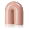 Lucie Kaas Paipa Tube Keramik Figur Store, Blush Pink