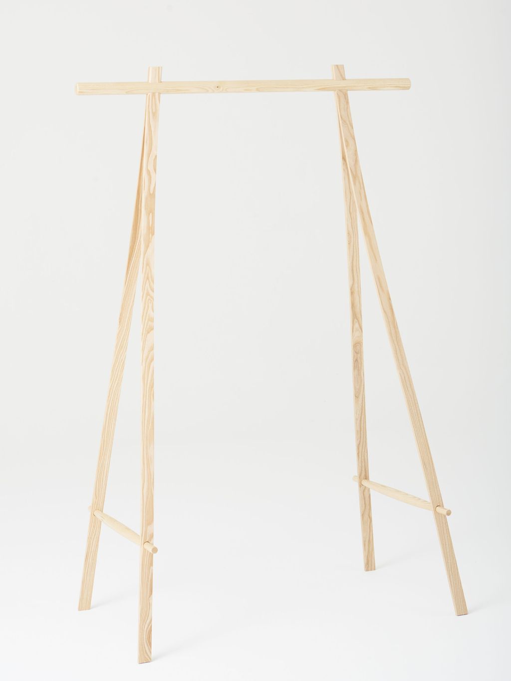 [product_category]-Made By Hand Coat Stand 100, Ash/Aluminium-Made by Hand-5710780700018-CSA100-MAD-5