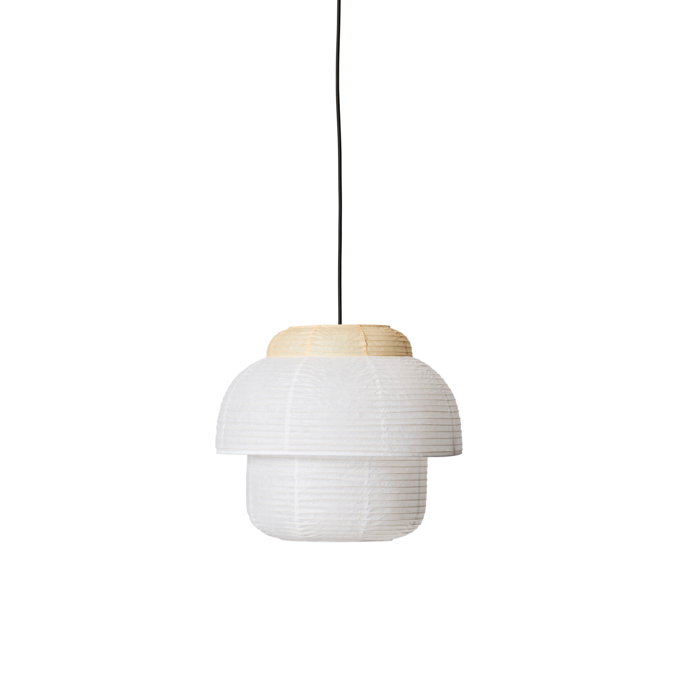 [product_category]-Made By Hand Papier Pendant ø40 Double, Soft Yellow-Made by Hand-5710780402059-PAP40D SY-MAD-1