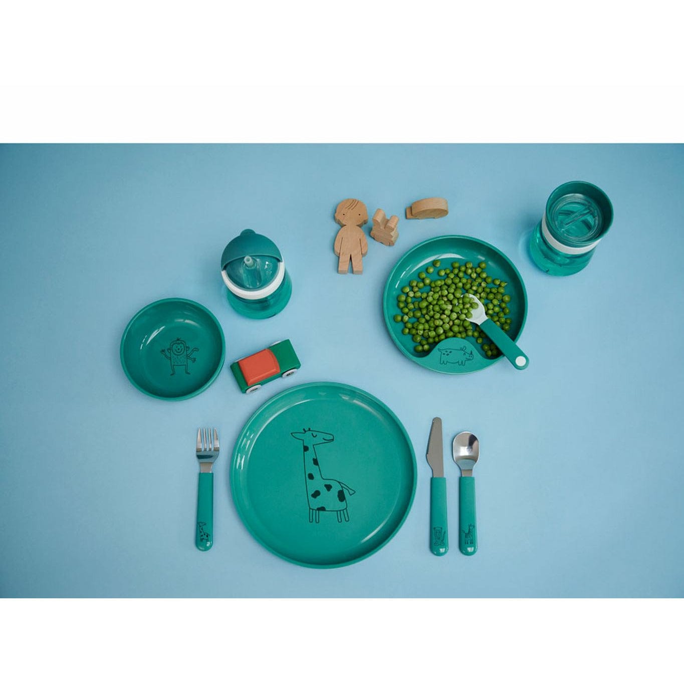 [product_category]-Mepal Mio Children's Bowl, Turquoise-Mepal-8711269993607-13694-MEP-2