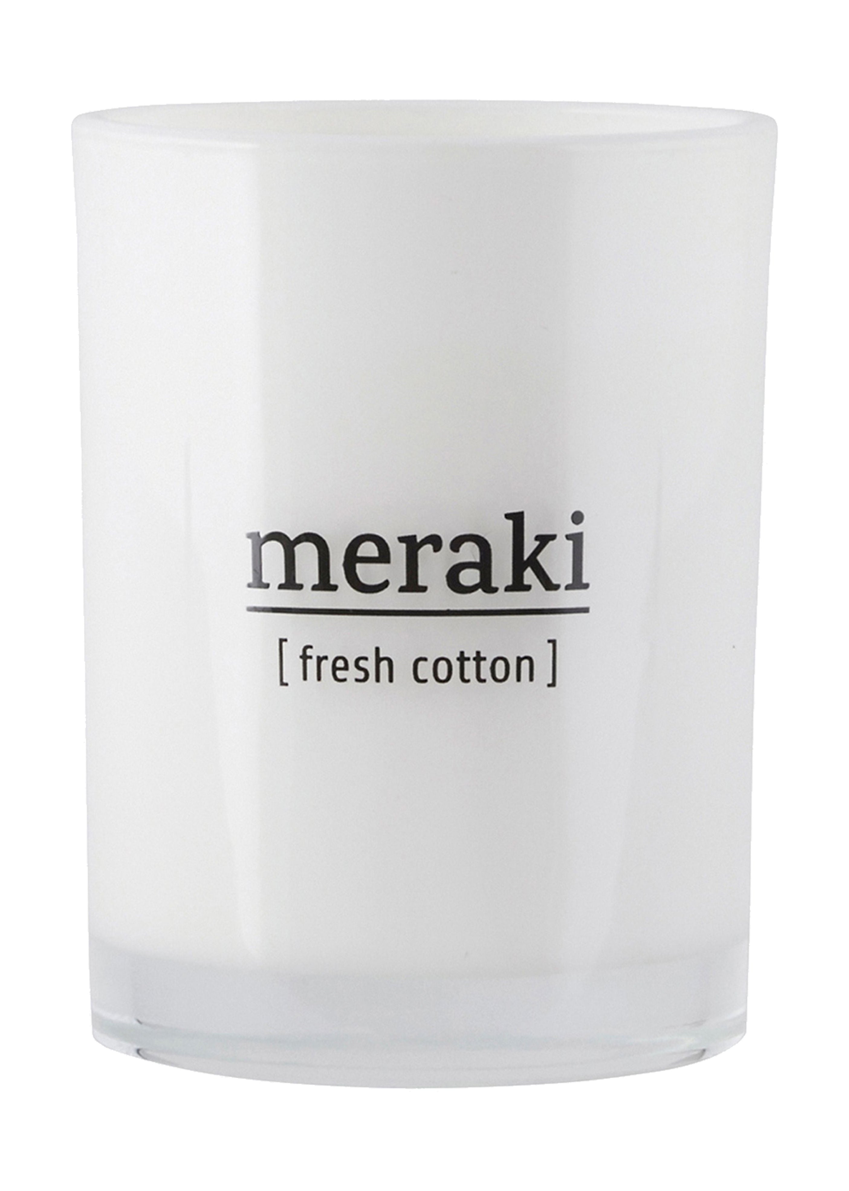 [product_category]-Meraki Scented Candle H10,5 Cm, Fresh Cotton-Meraki-5707644411425-308150010-MER-1