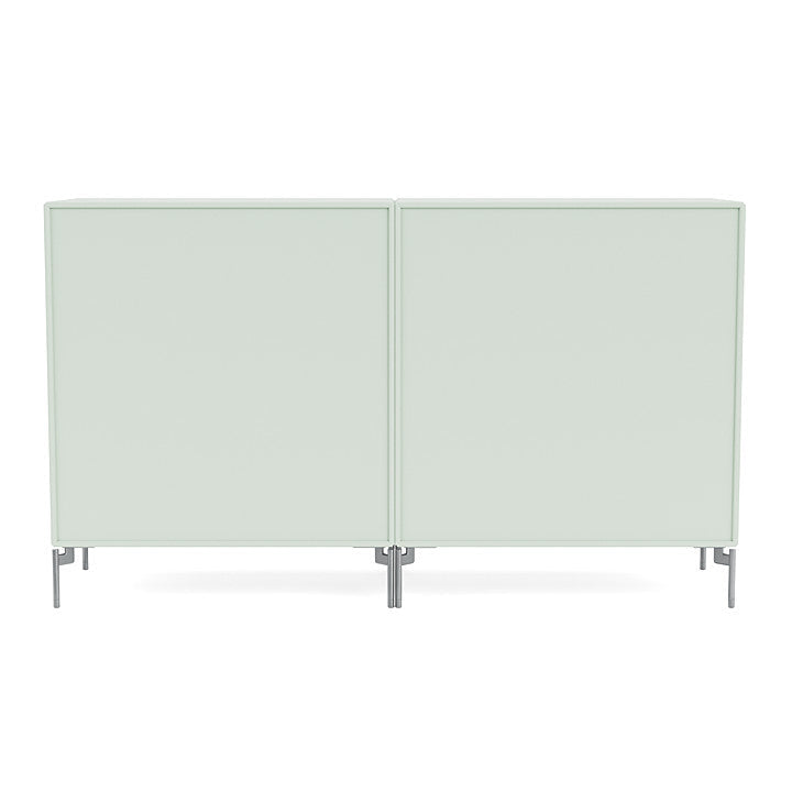 [product_category]-Montana Couple Sideboard With Legs, Mist/Matt Chrome-Montana Furniture-5714322615037-00COUPLE-161-01-MON-4