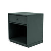 Montana Dream Nightstand With 3 Cm Plinth, Black Jade