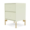 Montana Drift Drawer Module With Legs, Pomelo/Brass