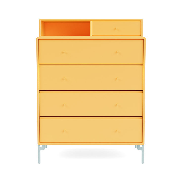 [product_category]-Montana Keep Chest Of Drawers With Legs, Acacia/Flint-Montana Furniture-5715288346348-0000KEEP-166-12-MON-2