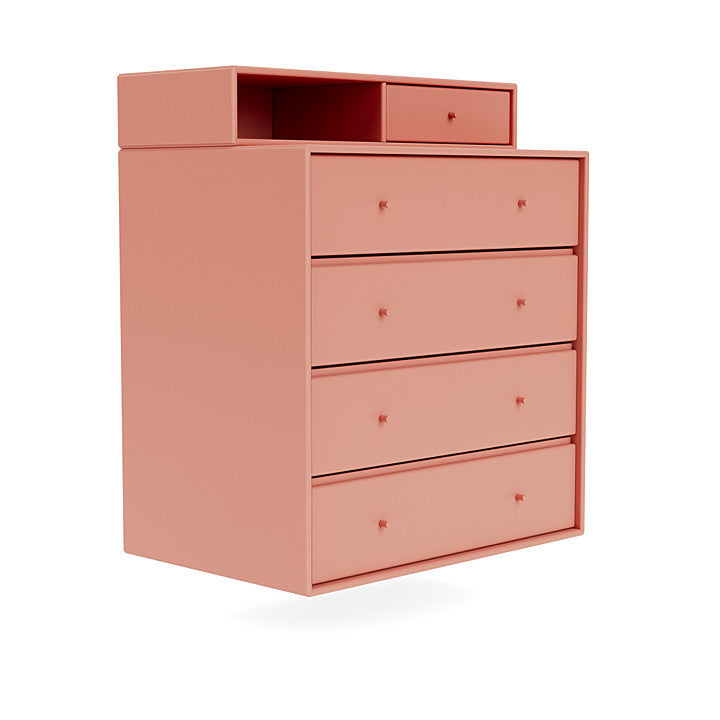 [product_category]-Montana Keep Chest Of Drawers With Suspension Rail, Rhubarb Red-Montana Furniture-5714322261982-0000KEEP-151-04-MON-3