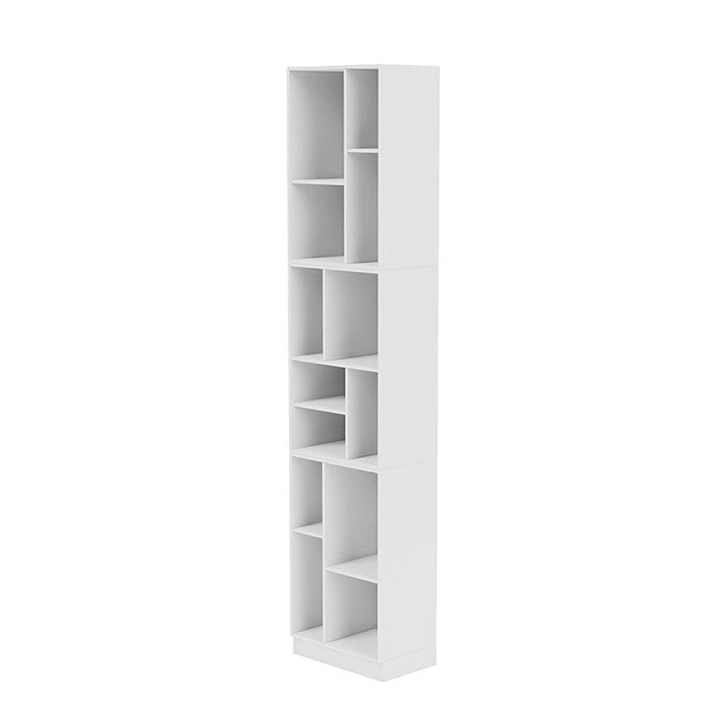 [product_category]-Montana Loom High Bookcase With 7 Cm Plinth, New White-Montana Furniture-5714322263511-0000LOOM-101-07-MON-1