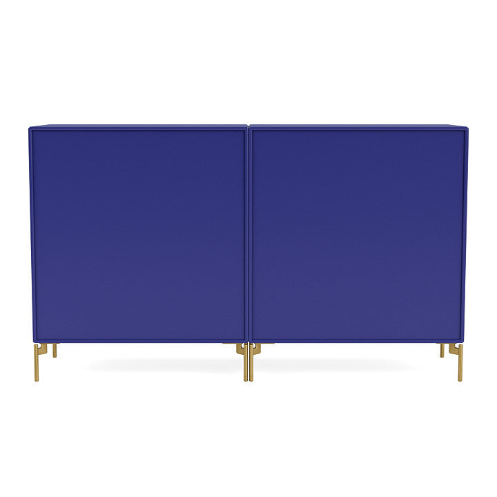 [product_category]-Montana Pair Classic Sideboard With Legs, Monarch Blue/Brass-Montana Furniture-5714322265140-0000PAIR-135-09-MON-4