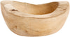 Muubs rustik skål teak, 13 cm