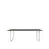 Muuto 70/70 Bord 225x90 cm, sortering/hvid