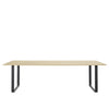 Muuto 70/70 Table 255 X 108 Cm, Oak/Black