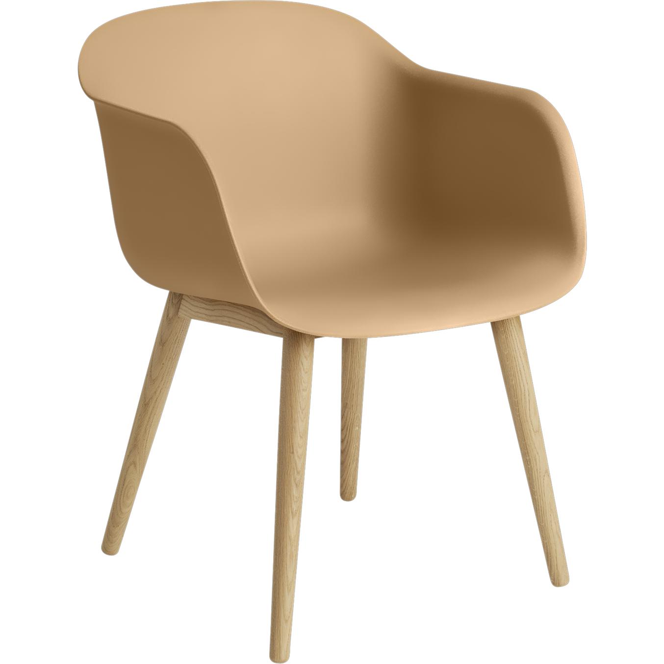 [product_category]-Muuto Fiber Armchair Wood Base, Fiber Seat, Ox/Oak-Muuto-5713295826747-70105-MUU-1