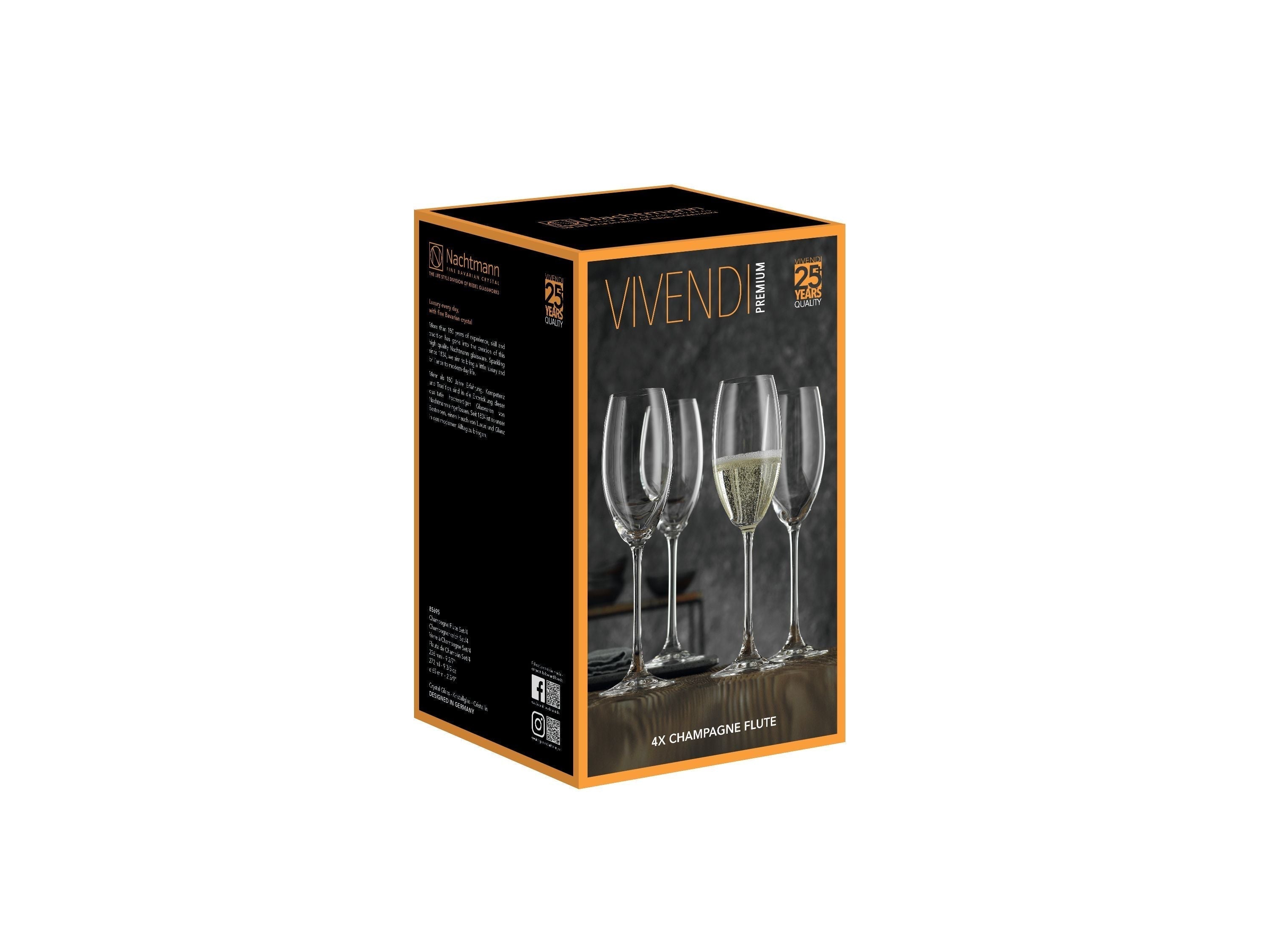 [product_category]-Nachtmann Vivendi Premium Champagne Goblet 272 Ml, Set Of 4-Nachtmann-4003762213073-0085695-0-NAC-4