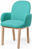 Puik Dost Dining Chair Wood, Light Green