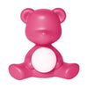 Qeeboo Teddy Girl Genopladelig førte Bordlampe, Fuxia