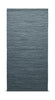 Rug Solid Cotton Tæppe 75 x 300 Cm, Steel Grey