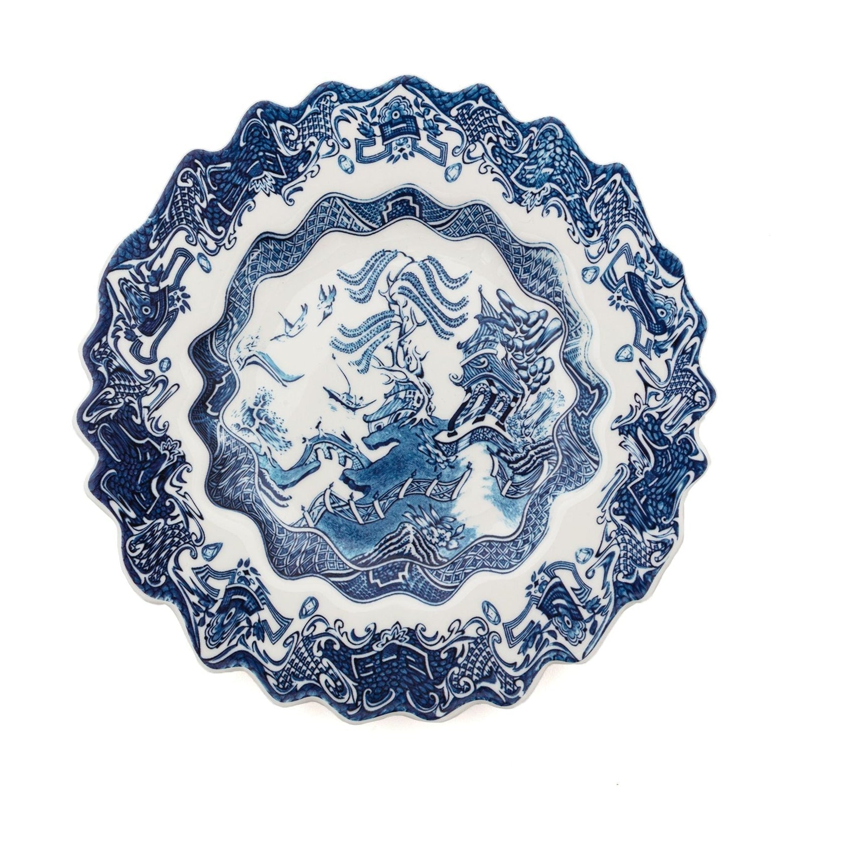 [product_category]-Seletti Classics On Acid Dessert Plate, Willow Wave-Seletti-8008215112329-11232-SEL-1