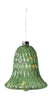 Sirius Luna Christmas Bell, H10 Cm, Green