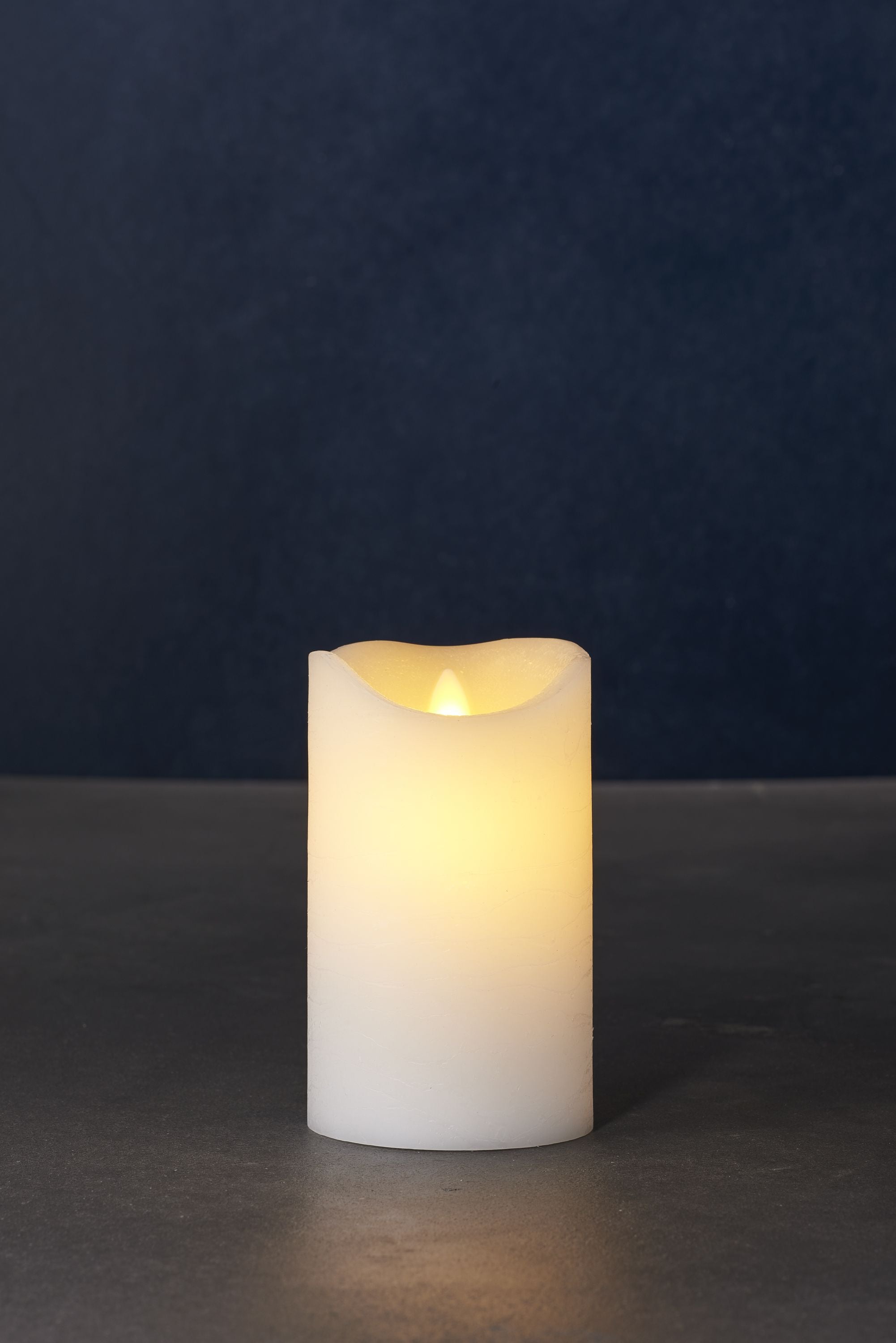 [product_category]-Sirius Sara Exclusive Led Candle ø7,5x H12,5cm, White-Sirius-5707310800713-80071-SIR-3