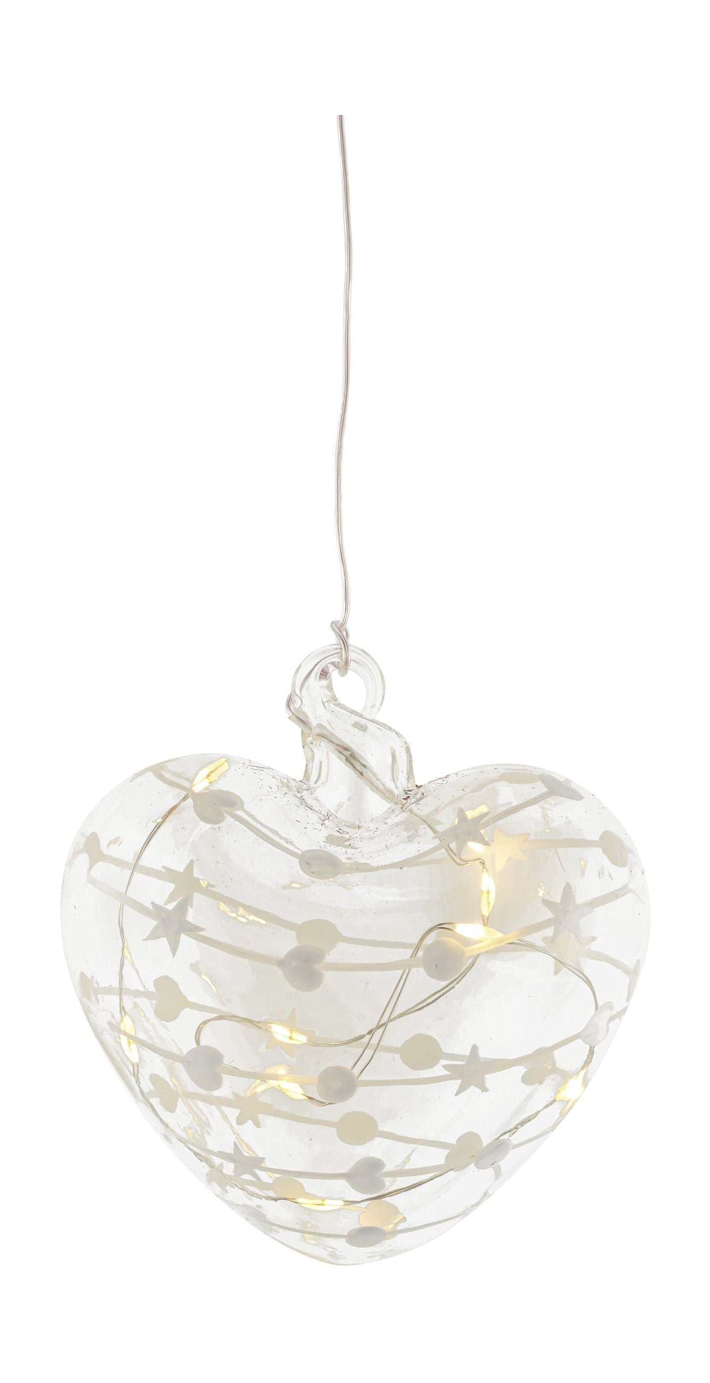 [product_category]-Sirius Sweet Christmas Hjerte ø10 Cm, White/Clear-Sirius-5707310670453-67045-SIR-1