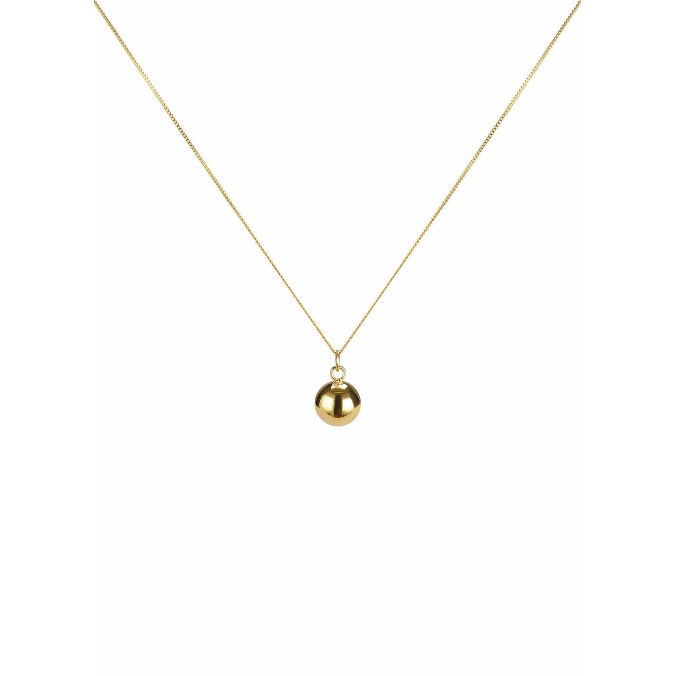 [product_category]-Skultuna Ball Necklace 316 L Steel Gold Plated, ø50 Cm-Skultuna-7340037820008-826-SKU-1