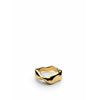 Skultuna Chunky Petit Ring Lille Forgyldt, Ø1,6 cm