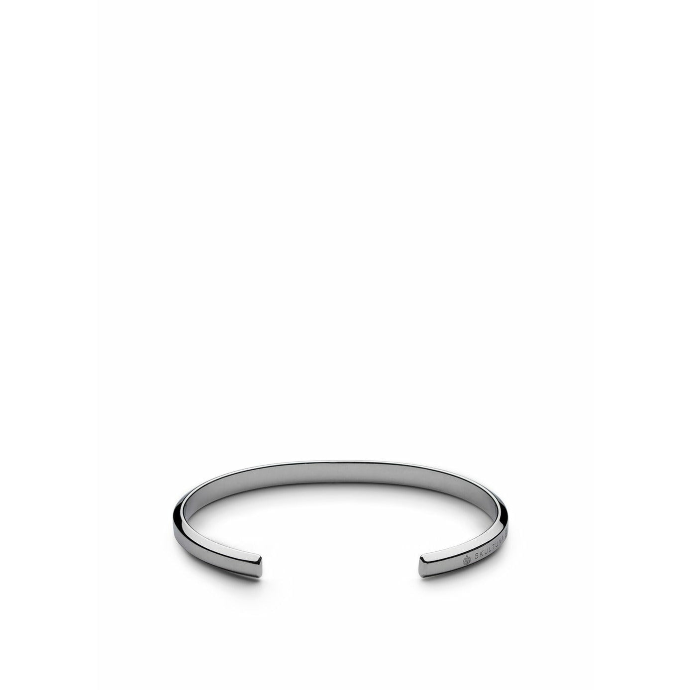 [product_category]-Skultuna Icon Thin Bracelet Small Polished Steel ø14,5 Cm, Silver-Skultuna-7340037816612-1447-S-SKU-1