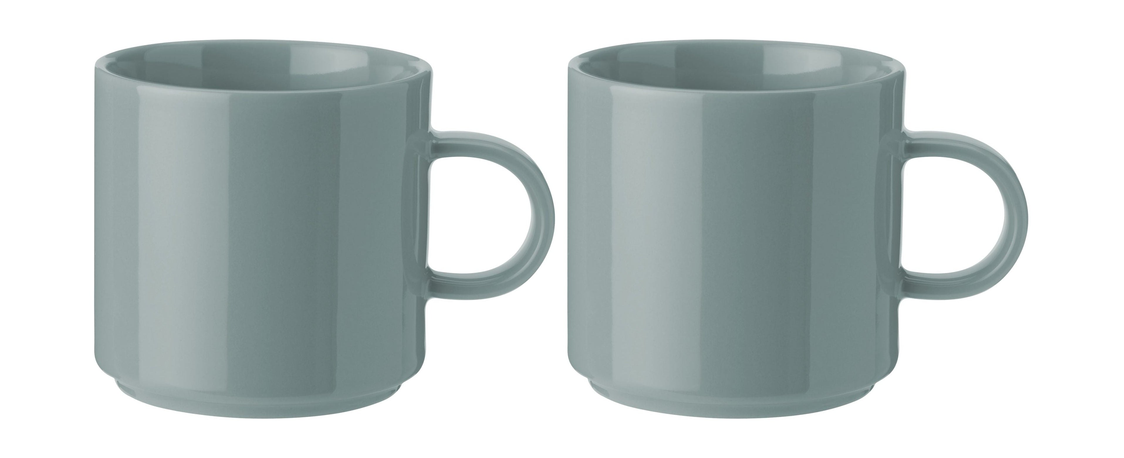 [product_category]-Stelton Classic Mug Set Of 2, Dusty Green-Stelton-5709846031579-1142-2-STE-1