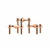 STOFF Nagel Lysestager Set, Rose Gold