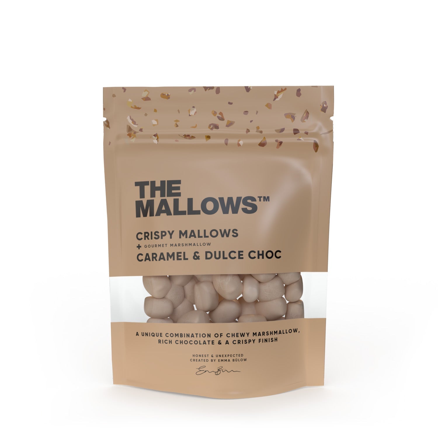 [product_category]-The Mallows Crispy Mallows, Caramel & Dulce Chocolate, 90g-The Mallows-5713638400016-40001-MAL-1