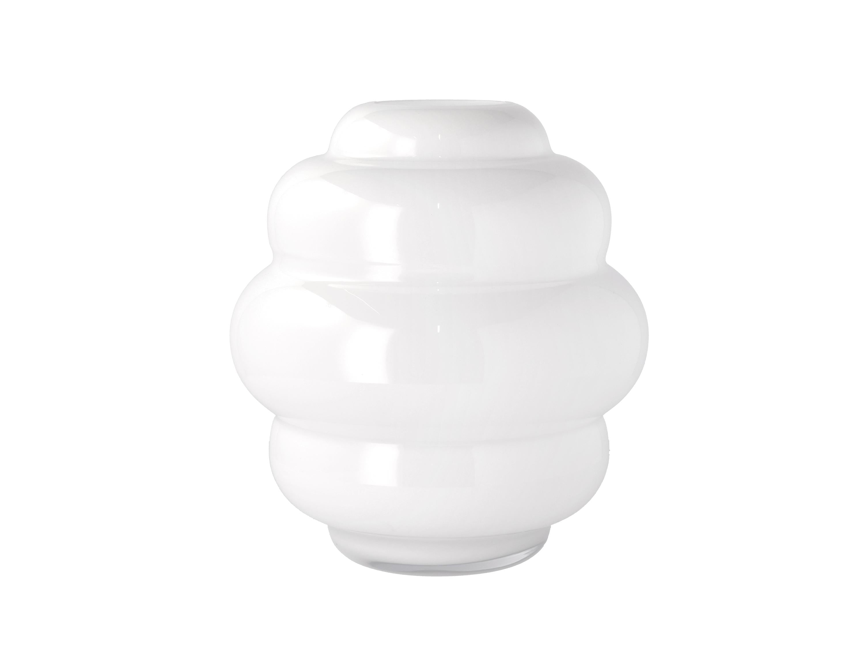 [product_category]-Villa Collection Bubble Vase White, ø25 Cm-Villa Collection-5722000280040-28004-VIL-1