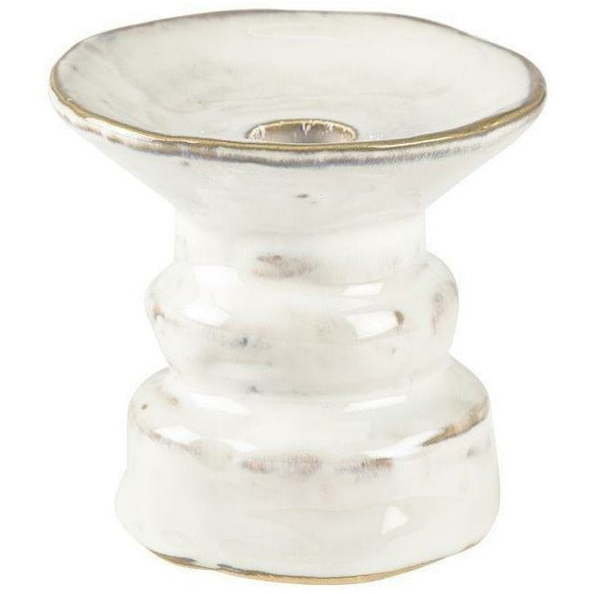 [product_category]-Villa Collection Candle Holder ø 11 Cm, White-Villa Collection-5722000107897-10789-VIL-1