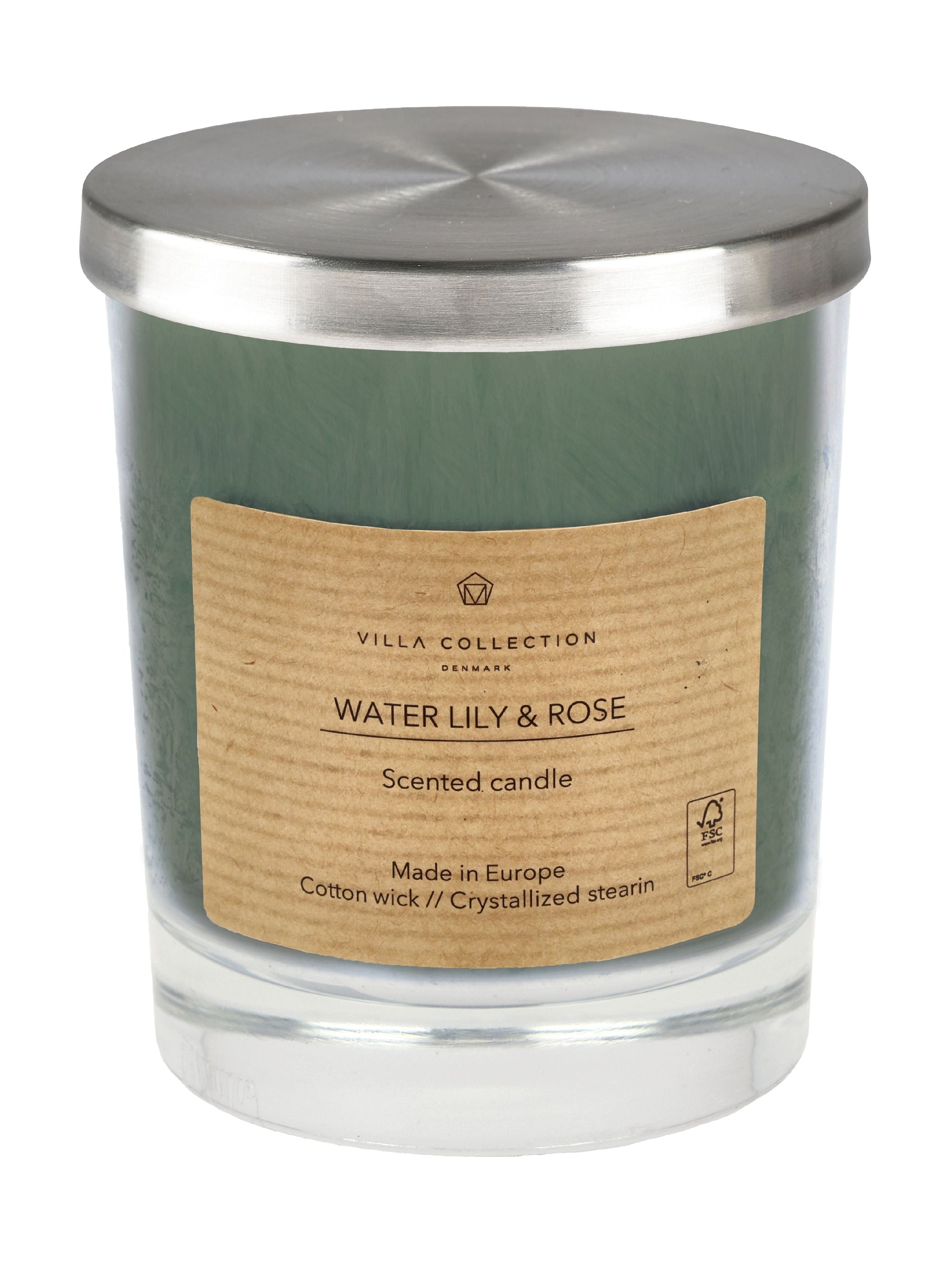 [product_category]-Villa Collection Kras Scented Candle Small, Dark Green-Villa Collection-5722000301547-30154-VIL-2