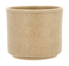 Villa Collection Leer Flowerpot ø 13 X 11 Cm, Cream