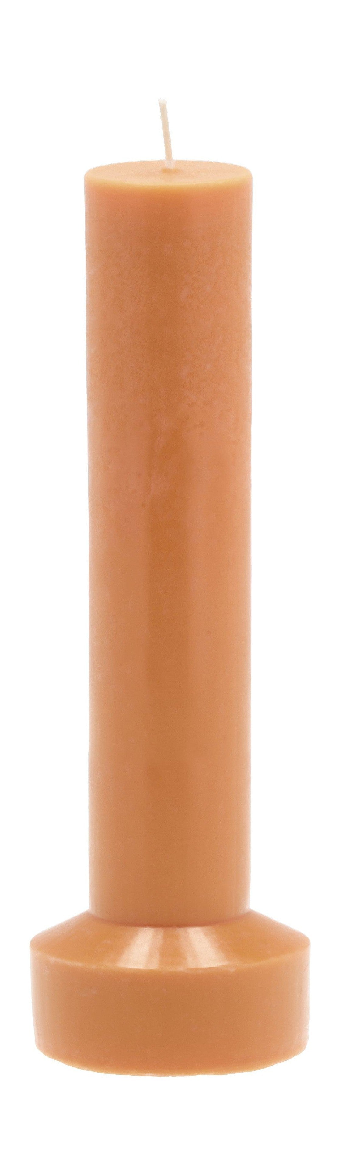 [product_category]-Villa Collection Styles Pillar Candle ø 8 X 23 Cm, Amber-Villa Collection-5722000312611-31261-VIL-1